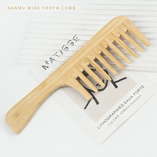 Wide-Tooth Bamboo Comb